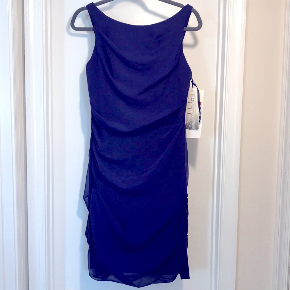 JIM HJELM Beautiful Occasions Chiffon Dress